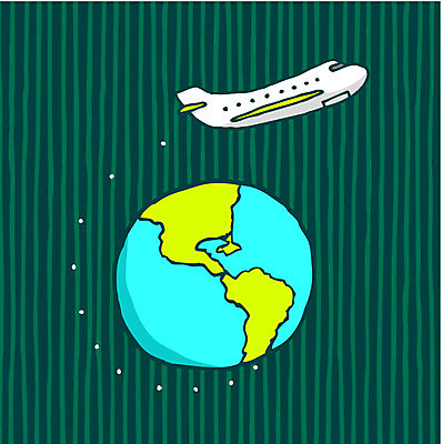 EPS 해외이미지 지구 교통수단 여행 곡선 일러스트 교통시설 비행기 우주 출장 궤도 해외202004 해외일러스트 선 교통 비즈니스 항공교통 대중교통 시설 파일형식 벡터 이미지허브