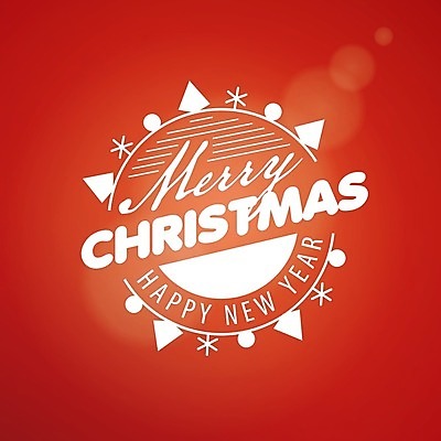 EPS 해외이미지 디자인 백그라운드 크리스마스 일러스트 이벤트 타이포그라피 사람없음 빨간색 축하 레터링 해외202004 해외일러스트 문자 기념일 컬러 컨셉 파일형식 벡터 이미지허브