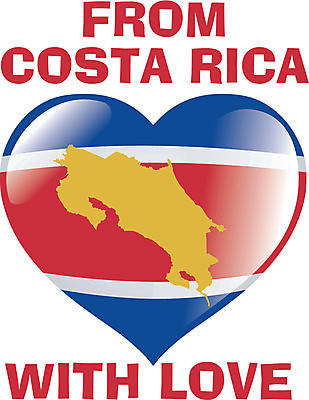 EPS 해외이미지 모양 1 지도 일러스트 컬러풀 하트 깃발 역사 심볼 싱글 코스타리카 해외202004 해외일러스트 컬러 중앙아메리카 파일형식 벡터 이미지허브