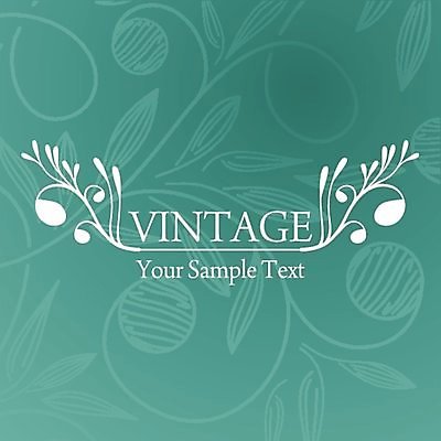 EPS 해외이미지 식물 꽃 백그라운드 잎 꽃무늬 곡선 일러스트 프레임 사람없음 해외202004 해외일러스트 선 무늬 파일형식 벡터 이미지허브