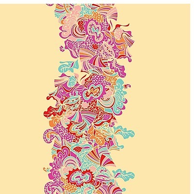 EPS 해외이미지 파도 백그라운드 패턴 일러스트 벽지 추상 미술 장식 흐름 화려 얽힘 낙서 그림 질감 윤곽 펑키 손그림 공상 핸드메이드 해외202004 해외일러스트 바다 컨셉 무늬 문화예술 파일형식 벡터 이미지허브