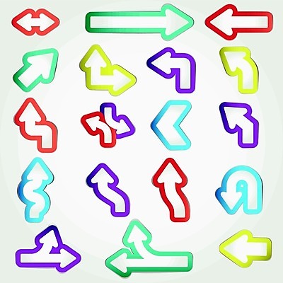 EPS 해외이미지 일러스트 비즈니스 모션 화살 그림자 장식 3D 환경 웹 재활용 가리킴 수집 방향 심볼 사인 해외202004 해외일러스트 인터넷 손짓 디지털합성 친환경 파일형식 벡터 이미지허브