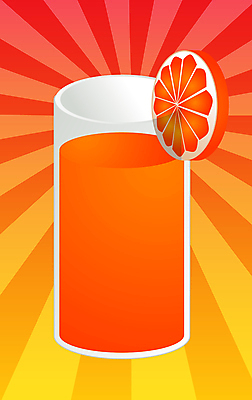 포토 JPG 해외이미지 음료 조각 오렌지 과일 일러스트 유리 귤 경사 사람없음 장식 컵 주스 신선 자르기 해외202004 해외포토 식기 모션 재질 파일형식 이미지허브