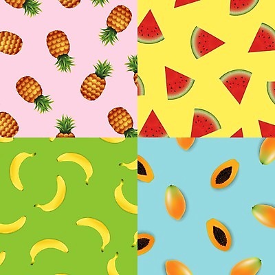 EPS 해외이미지 식물 디자인 계절 꽃 음식 섬 백그라운드 잎 패턴 오렌지 과일 일러스트 자연 벽지 휴가 수박 바나나 건강 미술 그래픽 장식 컬러풀 노란색 수확 직물 인쇄 타일 파인애플 유기농 질감 하와이 열정 엘리먼트 이국적 파라다이스 파파야 하와이인 해외202004 해외일러스트 외국인 웰빙 감정 컬러 무늬 농업 문화예술 미국 열대과일 생태계 파일형식 벡터 이미지허브