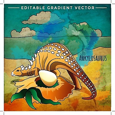 EPS 해외이미지 클립아트 야생동물 백그라운드 일러스트 자연 생물 미술 풍경 야외 그래픽 환경 공룡 그림 육식 선사시대 리빙 이국적 초식 쥬라기 해외202004 해외일러스트 동물 파충류 문화예술 역사 생태계 파일형식 벡터 이미지허브