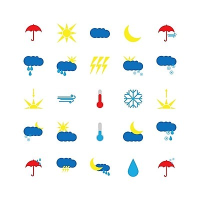 EPS 해외이미지 구름 계절 겨울 일러스트 우산 자연 하늘 바람 날씨 물 여름 파란색 세트 태양 맑음 추위 달 흰색 뜨거움 눈송이 플랫 어플리케이션 온도계 야간 예측 수집 심볼 사인 심플 온도 흐림 운석 뇌우 엘리먼트 해외202004 해외일러스트 자연요소 컬러 컨셉 눈_날씨 생태계 파일형식 벡터 이미지허브