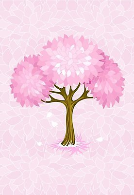 EPS 해외이미지 나무 식물 1 디자인 계절 줄기 분홍색 백그라운드 잎 꽃무늬 패턴 일러스트 자연 왕관 봄 시간 연도 오브젝트 싱글 그림 내추럴 해외202004 해외일러스트 꽃 컬러 무늬 생태계 파일형식 벡터 이미지허브