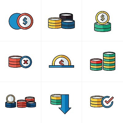 EPS 해외이미지 디자인 선 돈 일러스트 비즈니스 그래픽 금융 세트 세일 쌓기 달러 동전 검은색 저축 시장 플랫 주식 심볼 사인 무역 이익 가치 회계 기부 대출 관심 세금 센트 자금 해외202004 해외일러스트 산업 컬러 모션 경제 재산 파일형식 벡터 이미지허브