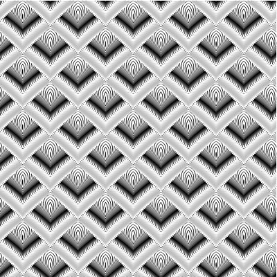 EPS 해외이미지 모양 템플릿 디자인 백그라운드 패턴 일러스트 벽지 추상 흑백 미술 그래픽 장식 검은색 수확 덮개 흰색 매끈함 타일 질감 복고 대각선 블러 오해 효과 해외202004 해외일러스트 선 컬러 무늬 농업 문화예술 촬영기법 뚜껑 감각 파일형식 벡터 이미지허브