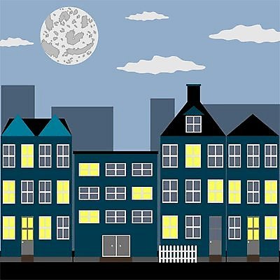EPS 해외이미지 일러스트 건축양식 하늘 거리 주택 풍경 건물 달 도시 그룹 재산 야간 지역 커뮤니티 타운 교외 많음 해외202004 해외일러스트 자연요소 건축물 건축 컨셉 금융 파일형식 벡터 이미지허브