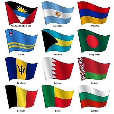 EPS 해외이미지 스티커 일러스트 사람없음 세트 세계 깃발 국기 벨기에 아르헨티나 바레인 바하마 방글라데시 벨로루시 불가리아 아르메니아 해외202004 해외일러스트 중동 남아메리카 남아시아 서유럽 파일형식 벡터 남유럽 이미지허브