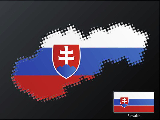 EPS 해외이미지 디자인 배너 유럽 여행 백그라운드 컨셉 지도 일러스트 프레임 세계 검은색 흰색 깃발 땅 심볼 사인 슬로바키아 엘리먼트 전국 지리 스타일 해외202004 해외일러스트 나라 컬러 파일형식 벡터 이미지허브