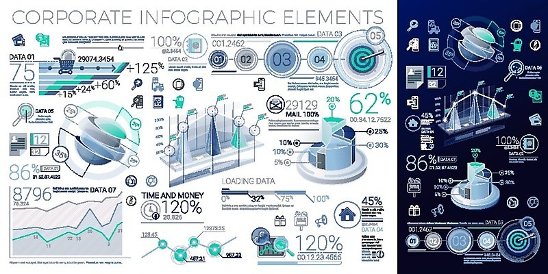 EPS 해외이미지 일러스트 비즈니스 그래프 사람없음 금융 경제 파란색 숫자 판매 상점 자료 인포그래픽 거래 성장 흰색 쌍 발표 뉴스 시장 구매 계획 볼륨 가격 분석 서비스 상업 비전 매각 방법 해외202004 해외일러스트 문자 컬러 컨셉 쇼핑 파일형식 벡터 이미지허브