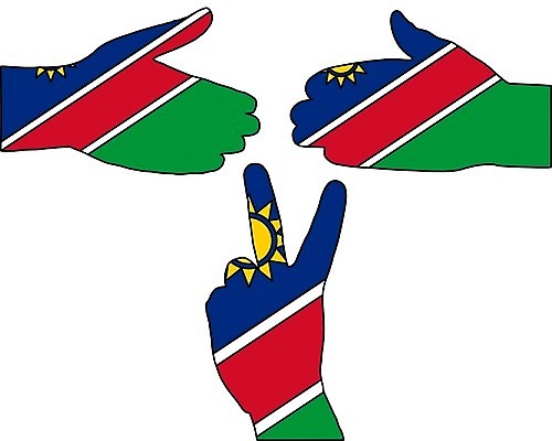 EPS 해외이미지 손 배너 실루엣 백그라운드 신체 일러스트 부분 손가락 악수 빨간색 초록색 파란색 노란색 평화 흰색 깃발 심볼 사인 신호 환영 나미비아 전국 필승 해외202004 해외일러스트 컬러 컨셉 촬영기법 손짓 신체부위 우승 남아프리카 파일형식 벡터 이미지허브