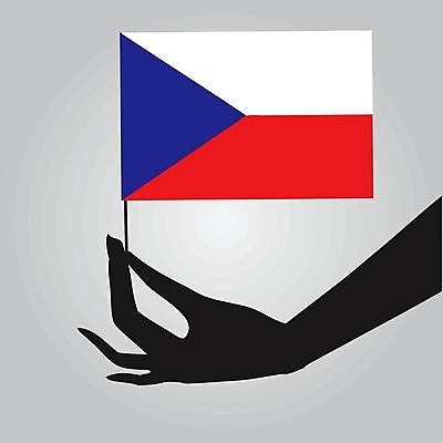 EPS 해외이미지 디자인 배너 일러스트 미술 사람 빨간색 파란색 검은색 흰색 깃발 심볼 그림 클립 체코 공화국 해외202004 해외일러스트 유럽 나라 컬러 문화예술 파일형식 벡터 이미지허브