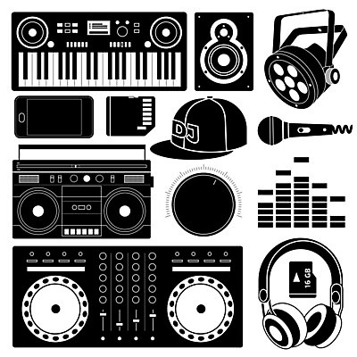 EPS 해외이미지 디자인 실루엣 일러스트 열쇠 주택 손잡이 빛 스마트폰 핸드폰 픽토그램 검은색 헤드폰 확성기 소리 장비 신용카드 볼륨 플라스틱 믹서 DJ 마이크 클럽 라디오 전자 오디오 수납 스테레오 비닐 턴테이블 고립 뮤지컬 조율 플레이어 해외202004 해외일러스트 컬러 음향기기 재질 촬영기법 건물 금융 전자제품 스마트기기 파일형식 벡터 이미지허브