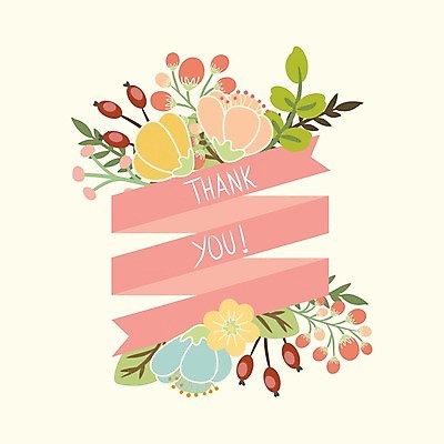 EPS 해외이미지 영어 꽃 분홍색 일러스트 캘리그라피 사람없음 감사 해외202004 해외일러스트 식물 문자 감정 컬러 파일형식 벡터 이미지허브