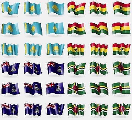 EPS 해외이미지 디자인 문화 상징 일러스트 세계 직물 심볼 지역 가나 전국 카자흐스탄 강조 해외202004 해외일러스트 아시아 파일형식 벡터 서아프리카 이미지허브