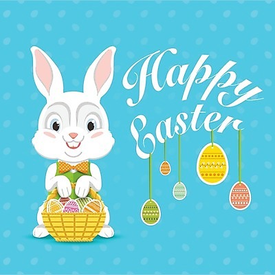 EPS 해외이미지 리본 나비 백그라운드 컨셉 일러스트 휴가 부활절 초록색 파란색 계란 봄 흰색 토끼 그리기 만화 해외202004 해외일러스트 계절 기념일 컬러 곤충 포유류 모션 반려동물 알 파일형식 벡터 이미지허브