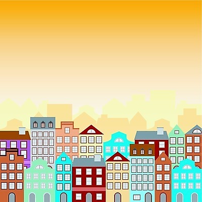 EPS 해외이미지 유럽 백그라운드 패턴 일러스트 건축양식 추상 아파트 주택 풍경 건물 장식 일몰 수확 도시 도심 만화 복고 타운 옛날 스타일 해외202004 해외일러스트 건축물 건축 나라 무늬 농업 노을 파일형식 벡터 이미지허브