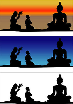 EPS 해외이미지 실루엣 아시아 종교 문화 조각 여행 백그라운드 불교 오렌지 일러스트 태국 미술 동양인 조각상 검은색 기도 고립 해외202004 해외일러스트 나라 컬러 과일 문화예술 촬영기법 인종 조형물 파일형식 벡터 이미지허브