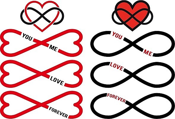 EPS 해외이미지 모양 디자인 커플 기념일 실루엣 리본 선 결혼 컨셉 일러스트 텍스트 관계 결혼식 엄마 추상 함께함 발렌타인데이 사랑 그래픽 빨간색 단어 세트 검은색 흰색 하트 신용카드 고리 연결 결합 편지 문신 심볼 사인 약혼 무한 엘리먼트 영원 해외202004 해외일러스트 문자 감정 컬러 무늬 가족 데이이벤트 촬영기법 이벤트 금융 약속 파일형식 벡터 이미지허브