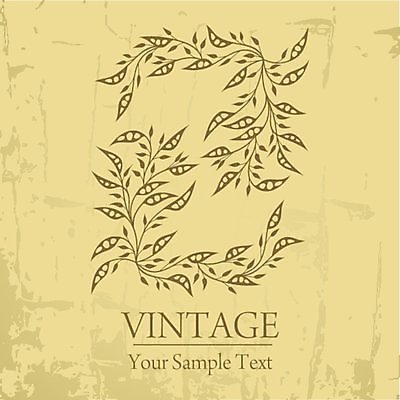 EPS 해외이미지 식물 꽃 백그라운드 잎 꽃무늬 곡선 일러스트 프레임 사람없음 해외202004 해외일러스트 선 무늬 파일형식 벡터 이미지허브