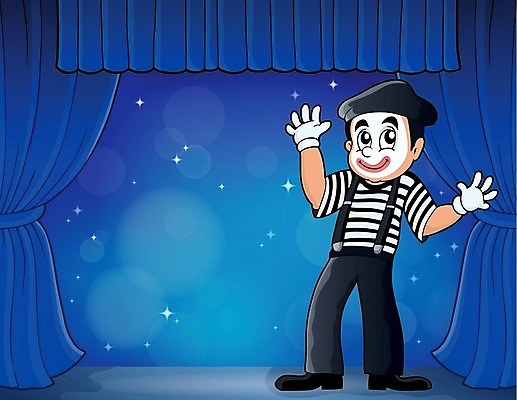 EPS 해외이미지 디자인 옷 행복 포즈 장갑 일러스트 미술 미소 사람 공연 기쁨 연주자 무대 커튼 그리기 극장 마임 그림 예술가 연예인 캡모자 코미디언 테마 해외202004 해외일러스트 직업 모자_잡화 잡화 감정 모션 문화예술 표정 이벤트 음악가 파일형식 벡터 이미지허브