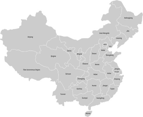 EPS 해외이미지 디자인 아시아 여행 백그라운드 지도 일러스트 관리 동양인 라벨 검은색 중국 회색 흰색 도시 이름 상하이 대만 윤곽 지형 베이징 지역 동쪽 홍콩 공화국 마카오 분할 지리 해외202004 해외일러스트 나라 컬러 프레임 인종 방향 파일형식 벡터 이미지허브