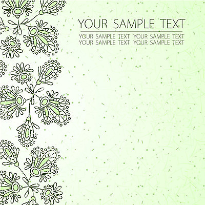 EPS 해외이미지 꽃 선 백그라운드 꽃무늬 일러스트 텍스트 프레임 사람없음 엘리먼트 해외202004 해외일러스트 식물 무늬 파일형식 벡터 이미지허브