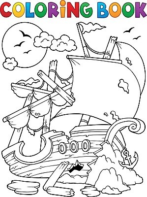 EPS 해외이미지 배너 일러스트 항해 미술 목재 책 페인트 손상 바위 구멍 그리기 역사 널 파편 위험 함선 윤곽 닻 갸우뚱 깨짐 단절 옛날 조난 해외202004 해외일러스트 나무 컨셉 배_교통 재료 모션 문화예술 돌_바위 파일형식 벡터 이미지허브