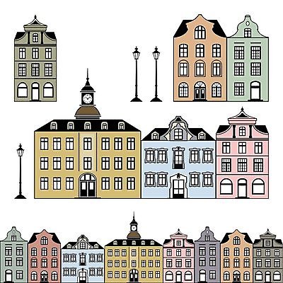 EPS 해외이미지 실루엣 유럽 시계 백그라운드 가로등 벤치 일러스트 건축양식 창문 벽돌 거리 아파트 주택 내부 장식 쇼핑 탑 골동품 도시 역사 재산 맨션 복고 타운 서쪽 옛날 해외202004 해외일러스트 건축물 공공시설 건축 나라 의자 촬영기법 건물 금융 방향 파일형식 벡터 이미지허브