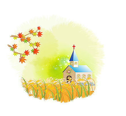 나무 식물 건축물 계절 기독교 종교 백그라운드 십자가 단풍 일러스트 단풍나무 사람없음 건물 농작물 교회 믿음 벼 가을 이삭 가을배경 국내일러스트 AI파일 건축 감정 잎 농업 종교건축 곡류 파일형식 벡터 가을_계절