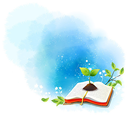 식물 기독교 종교 백그라운드 일러스트 사람없음 책 새싹 믿음 성경 펼침 풀 국내일러스트 AI파일 감정 종교용품 모션 파일형식 벡터