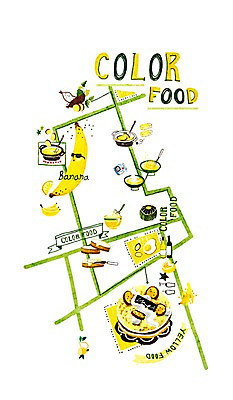 PSD 문자 그릇 식기 알파벳 영어 길 음식 빵 컬러 백그라운드 컨셉 지도 일러스트 바나나 사람없음 단어 노란색 케이크 계란 병 냄비 생크림 고구마 컬러푸드 국내일러스트 과일 디저트 뿌리채소 알 솥 크림 파일형식