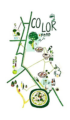 PSD 문자 알파벳 영어 길 음식 컬러 백그라운드 컨셉 지도 채소 일러스트 고추 사람없음 초록색 단어 샐러드 양념 칼 병 냄비 사과 상추 브로콜리 컬러푸드 국내일러스트 식기 과일 솥 파일형식