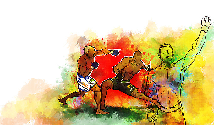 전신 PSD 남자 스포츠 포즈 백그라운드 일러스트 모션 운동선수 사람 경기 성인 세명 운동복 운동 권투 격투기 글러브 권투글러브 자신감 권투선수 목표 열정 이종격투기 남자만 성인남자만 성인만 국내일러스트 옷 감정 스포츠용품 장갑 컨셉 건강 파일형식