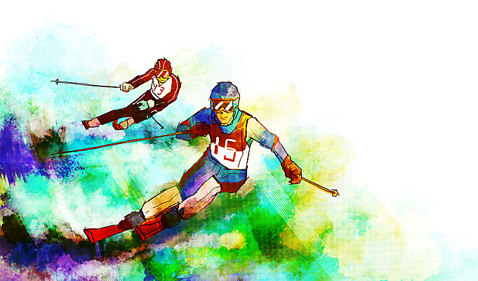 전신 PSD 남자 스포츠 포즈 백그라운드 올림픽 일러스트 모션 스키 겨울스포츠 고글 운동선수 동계올림픽 서기 사람 경기 성인 두명 운동 장비 자신감 목표 헬멧 열정 폴 남자만 성인남자만 성인만 국내일러스트 감정 컨셉 건강 보호장비 스키용품 파일형식