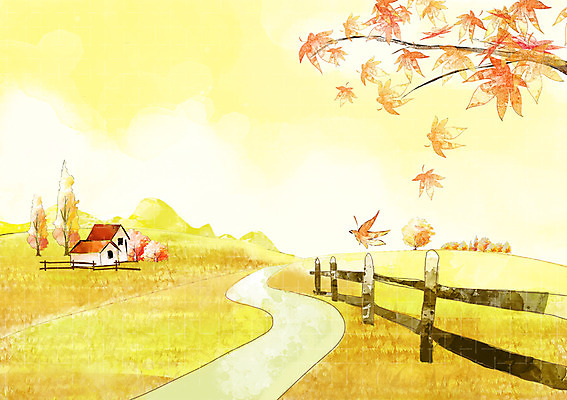 PSD 나무 식물 구름 건축물 사계절 계절 길 백그라운드 단풍 일러스트 자연 하늘 단풍나무 주택 따뜻함 풍경 초원 사람없음 울타리 가을풍경 가을 오솔길 자연백그라운드 가을배경 국내일러스트 자연요소 건축 잎 건물 담장 생태계 파일형식 가을_계절