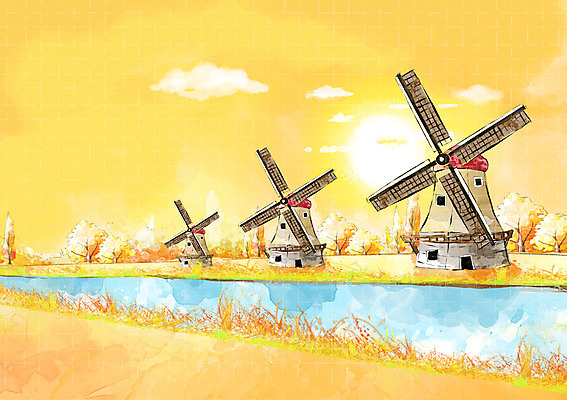 PSD 나무 식물 구름 시설물 건축물 사계절 계절 백그라운드 일러스트 자연 하늘 따뜻함 갈대 풍경 초원 사람없음 물 강 태양 노을 가을풍경 계곡 일몰 풍차 가을 자연백그라운드 가을배경 국내일러스트 자연요소 건축 생태계 파일형식 가을_계절