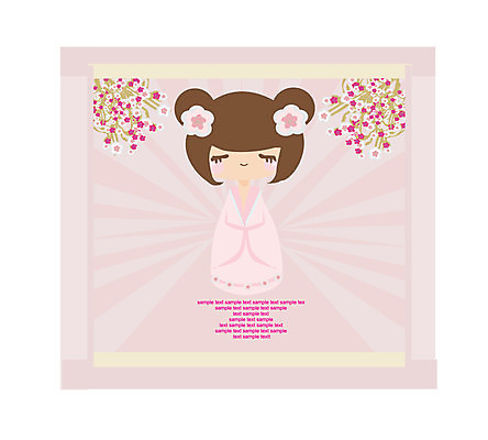 EPS 해외이미지 클립아트 캐릭터 전통 디자인 드레스 꽃 아시아 문화 얼굴 어린이 인형 분홍색 백그라운드 꽃무늬 패턴 일러스트 미술 동양인 그래픽 장식 초록색 장난감 갈색 일본 벚꽃 흰색 기모노 만화 그림 게이샤 스타일 해외202004 해외일러스트 일러캐릭터 식물 옷 나라 컬러 무늬 문화예술 사람 인종 신체부위 일본전통의상 파일형식 벡터 전통의상 이미지허브