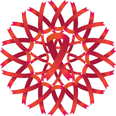 EPS 해외이미지 클립아트 디자인 리본 패턴 일러스트 미술 그래픽 장식 빨간색 화환 기부 에이즈 엘리먼트 자선단체 해외202004 해외일러스트 꽃 컬러 무늬 문화예술 그룹 질병 자선 파일형식 벡터 이미지허브