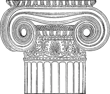 EPS 해외이미지 선 일러스트 미술 검은색 수확 흰색 기둥 최고 사찰 그림 각도 아테네 판화 효과 해외202004 해외일러스트 건축 컬러 농업 종교건축 문화예술 그리스 파일형식 벡터 이미지허브