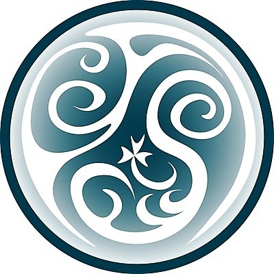 EPS 해외이미지 디자인 컨셉 패턴 일러스트 추상 장식 파란색 빛 힘 흰색 원형 심볼 사인 공상 마법 고립 비디오게임 엘리먼트 해외202004 해외일러스트 도형 컬러 무늬 게임 파일형식 벡터 이미지허브