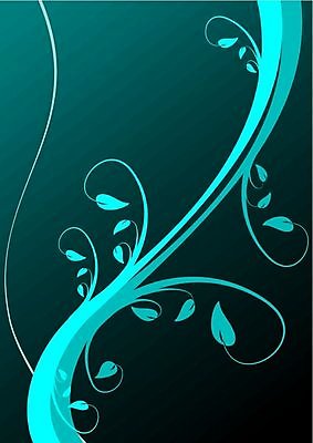 EPS 해외이미지 모양 식물 디자인 꽃 백그라운드 잎 꽃무늬 패턴 일러스트 벽지 추상 미술 장식 파란색 봄 소용돌이 나뭇가지 그림 청록색 포도나무 엘리먼트 터키석 해외202004 해외일러스트 나무 계절 컬러 무늬 문화예술 회오리 보석 과일나무 파일형식 벡터 이미지허브