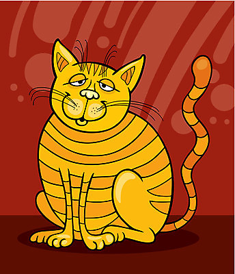 EPS 해외이미지 행복 일러스트 수염 미술 미소 앉기 그래픽 반려동물 노란색 고양이 유머 만화 그림 꼬리 코믹 얼룩무늬 캐리커처 해외202004 해외일러스트 동물 감정 컬러 무늬 포유류 모션 문화예술 표정 파일형식 벡터 이미지허브