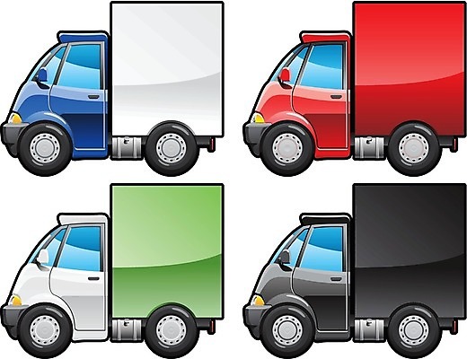 EPS 해외이미지 디자인 일러스트 교통시설 자동차 빨간색 상자 검은색 운전 화물 바퀴 상품 작음 만화 심볼 그림 짐차 고립 자동 해외202004 해외일러스트 육상교통 컬러 교통 모션 운송업 크기 시설 파일형식 벡터 이미지허브