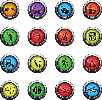 EPS 해외이미지 캠페인 일러스트 공 유리 농구 건강 저울 텐트 일출 자전거 아령 우유 테니스 원형 서핑 사과 심볼 건강식 해외202004 해외일러스트 도형 음식 과일 재질 유제품 캠핑도구 구기 노을 바이크 수상스포츠 파일형식 벡터 자연요소 육상교통 스포츠 캠핑 도구 교통수단 레저 교통 이미지허브