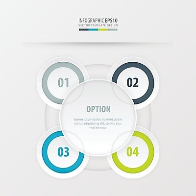 EPS 해외이미지 리본 선 백그라운드 비즈니스 사람없음 세트 숫자 자료 인포그래픽 정보 원형 연결 심볼 사인 레이아웃 해외202004 도형 문자 파일형식 벡터 이미지허브