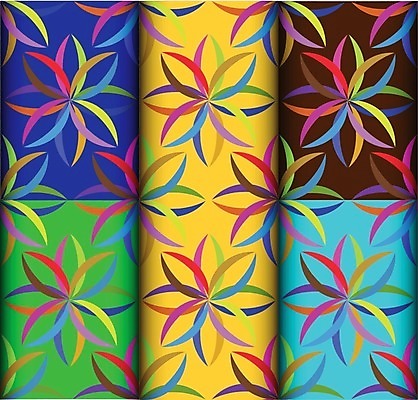 EPS 해외이미지 모양 디자인 꽃 백그라운드 패턴 일러스트 벽지 추상 그래픽 장식 컬러풀 직물 팩 집게발 해외202004 해외일러스트 식물 컬러 무늬 화장품 파일형식 벡터 이미지허브